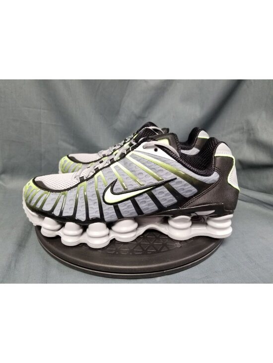 Nike Shox TL Wolf Grey Lime Blast Men\'s Size 9 NEW NO BOX! main image 4